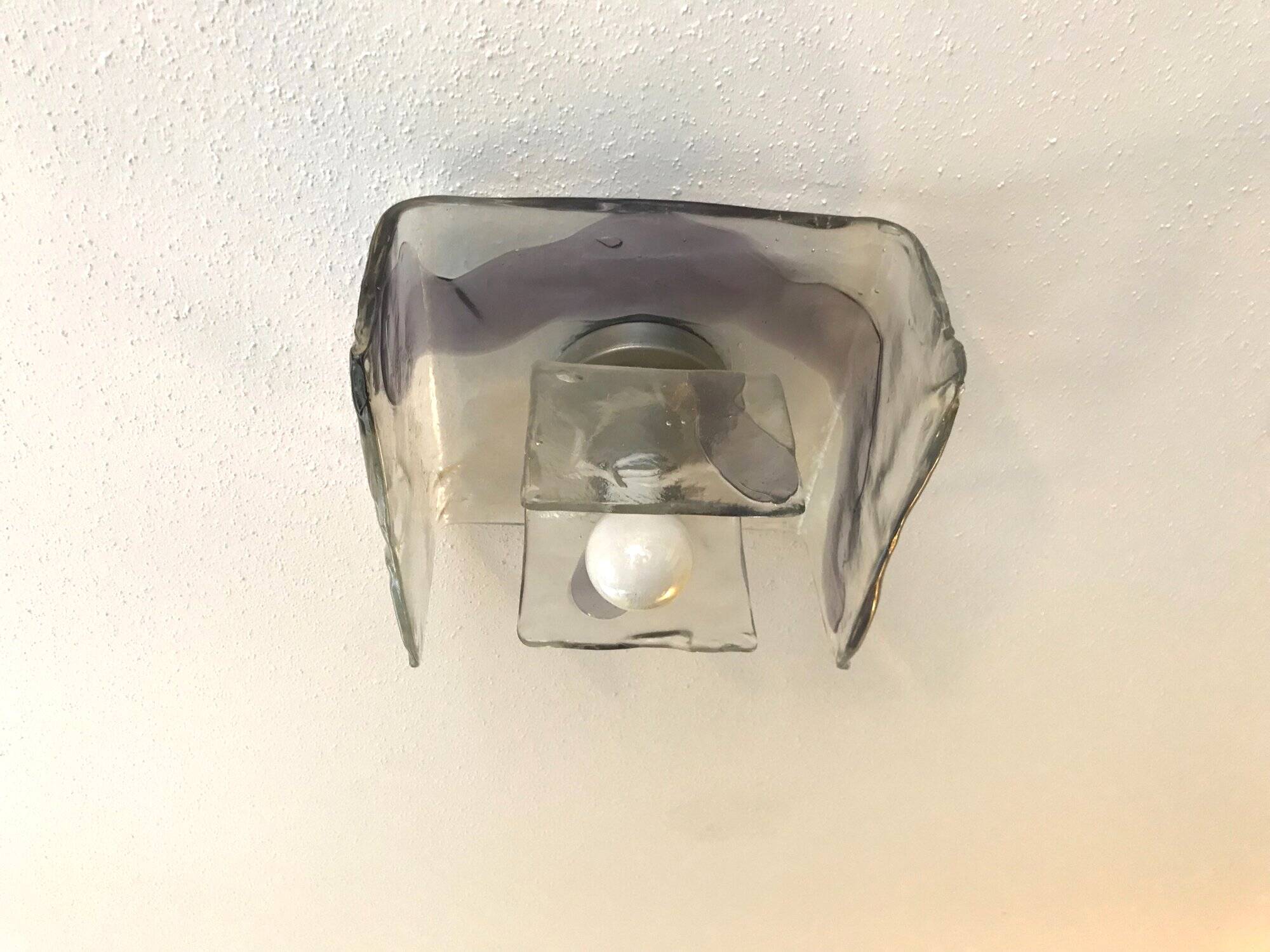 Murano Ceiling Light by Carlos Nason Murano Vintage 70s