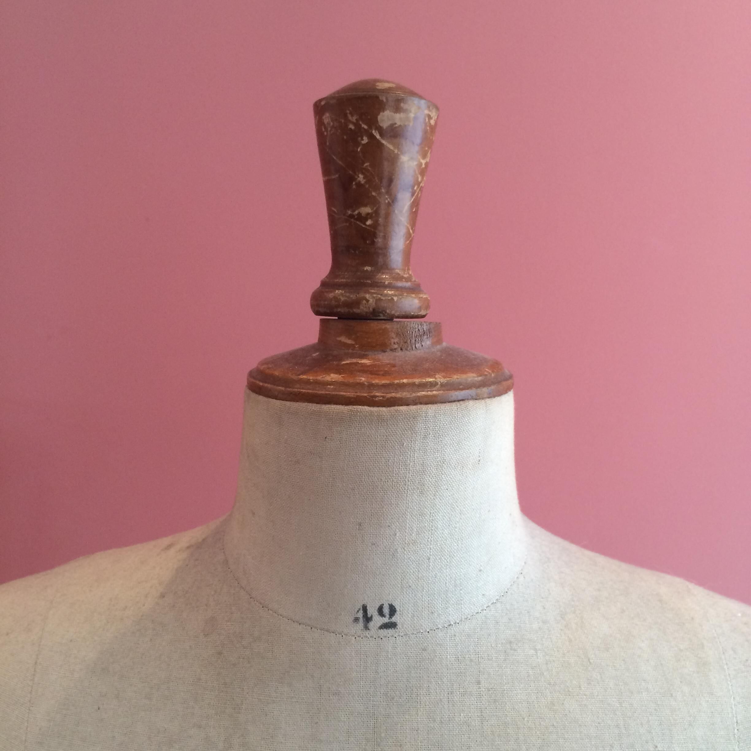 Mannequin couture vintage très rare "La Coquette" Selency