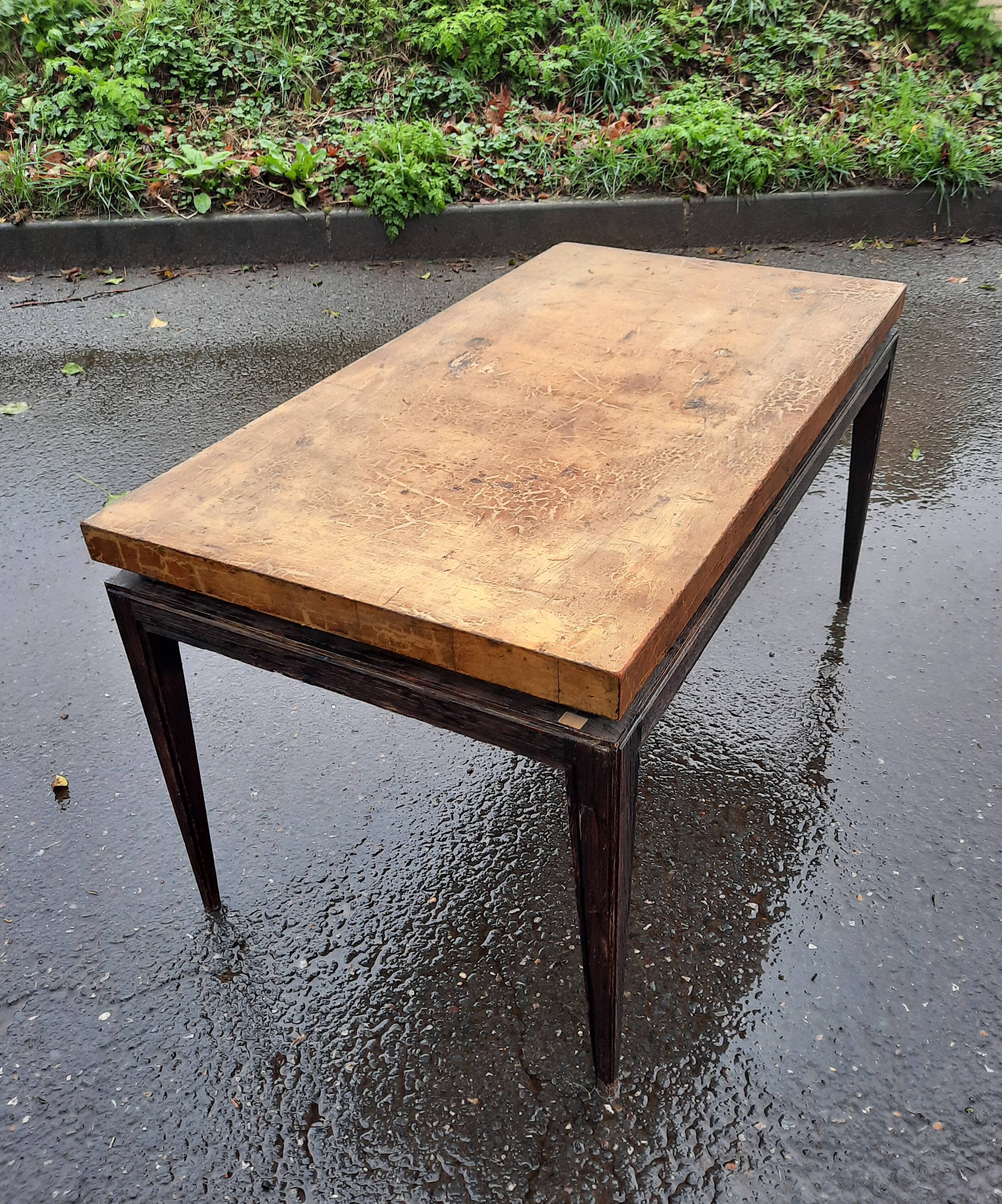 Gold designer coffee table