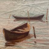 Paysage marin XIXe