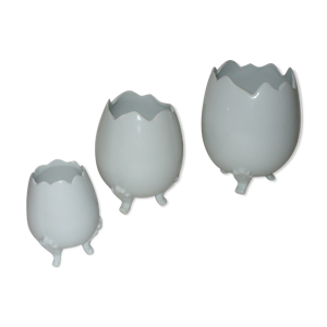 Vases oeuf tripode Limoges