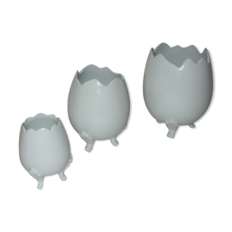 Vases oeuf tripode Limoges