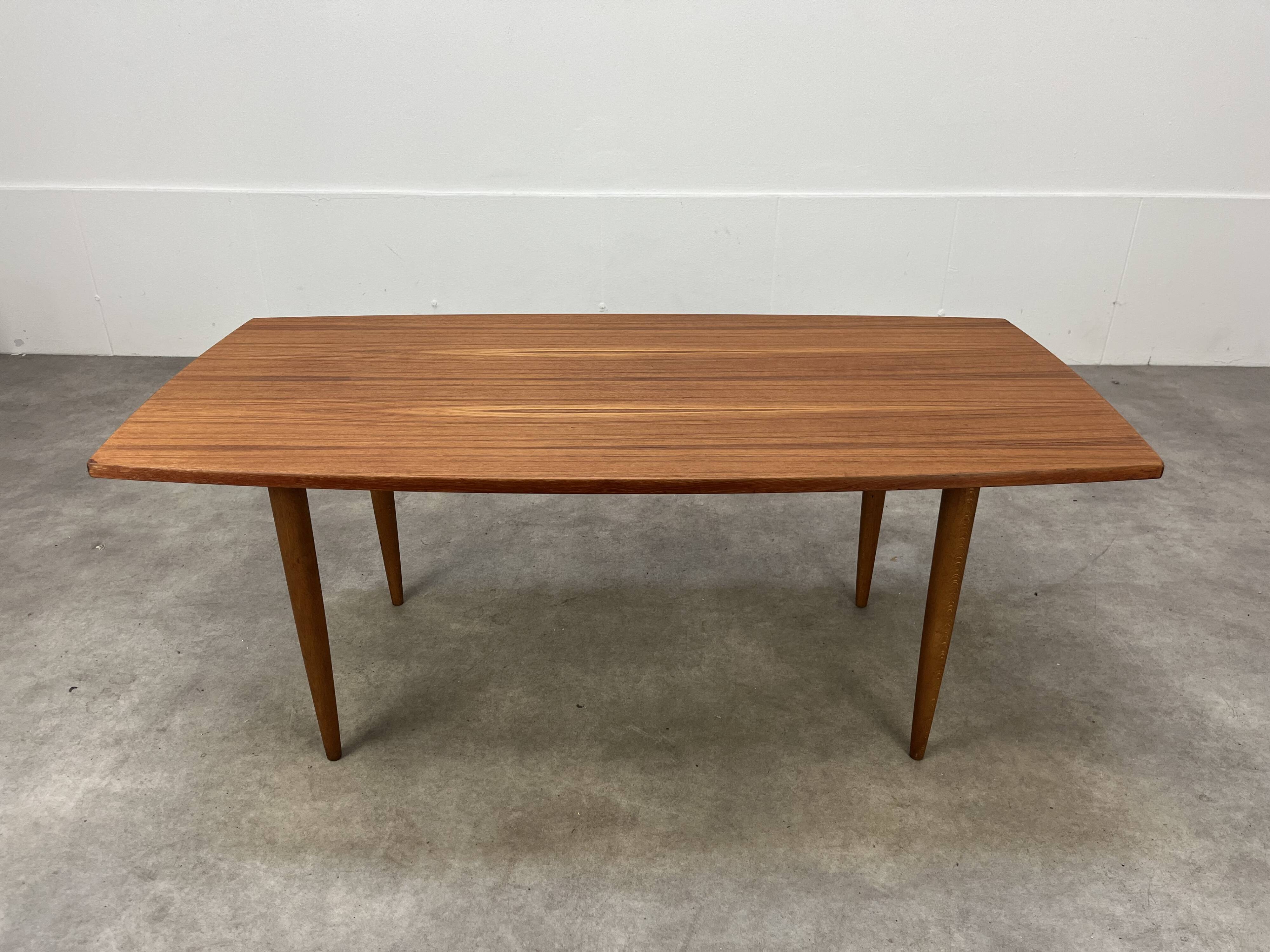 Scandinavian teak coffee table, 1960s