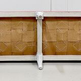 Beech children's bench, Louis XVI style, Early 20th century