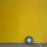 Golden sun mirror