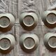 6 small heart-shaped porcelain plates Philippe Deshoulieres Salvador Dali