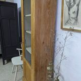 Linen cupboard library display cabinet shabby vintage patina