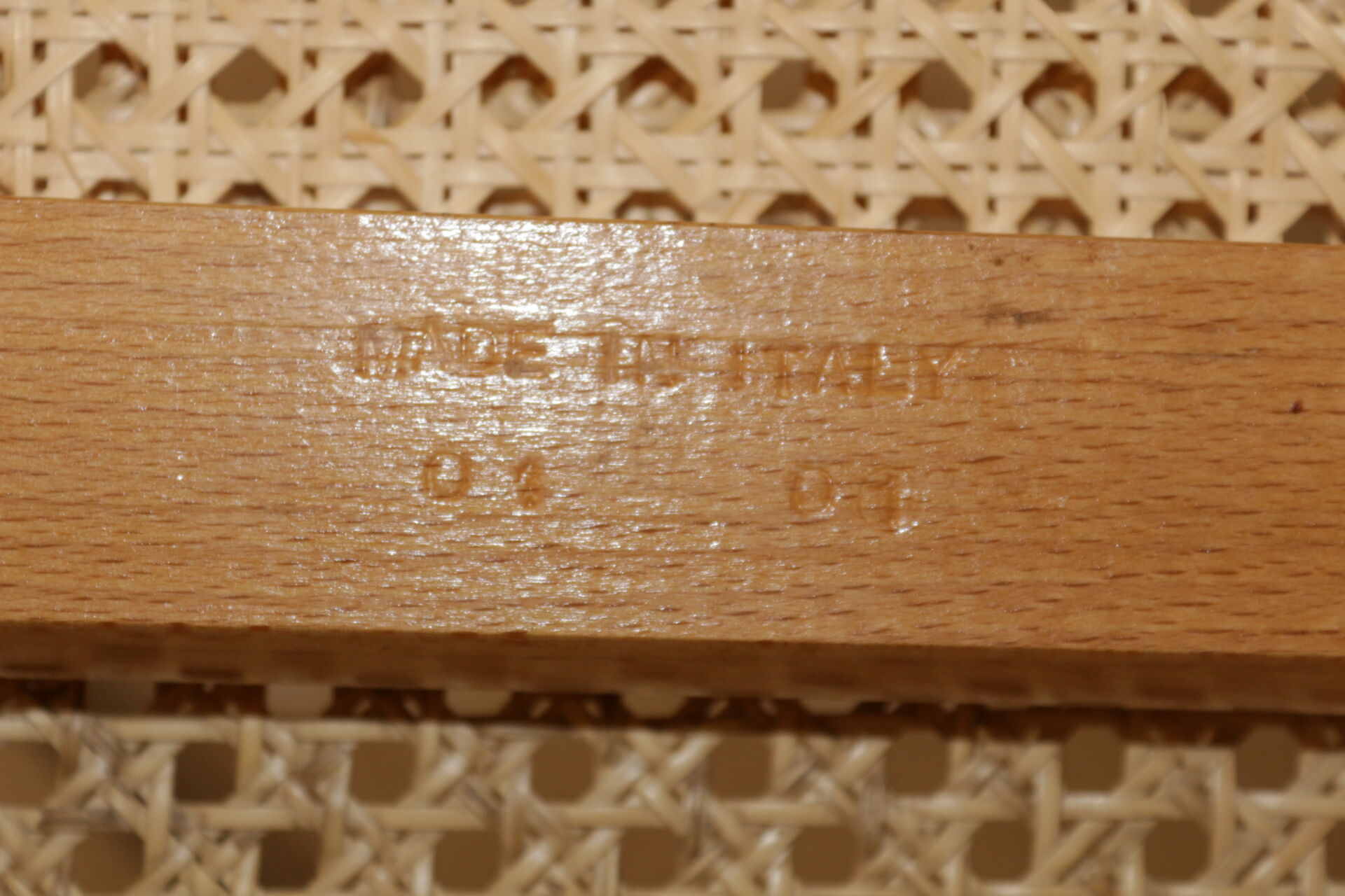 Set of 4 chairs "S32" Marcel Breuer, Italy, 2001