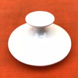 Art deco style coffee pot white porcelain