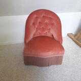 Velvet Toad armchair