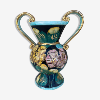 Vase céramique vintage 1960 Vallauris