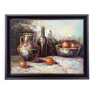 Oil painting, still life, 20th century