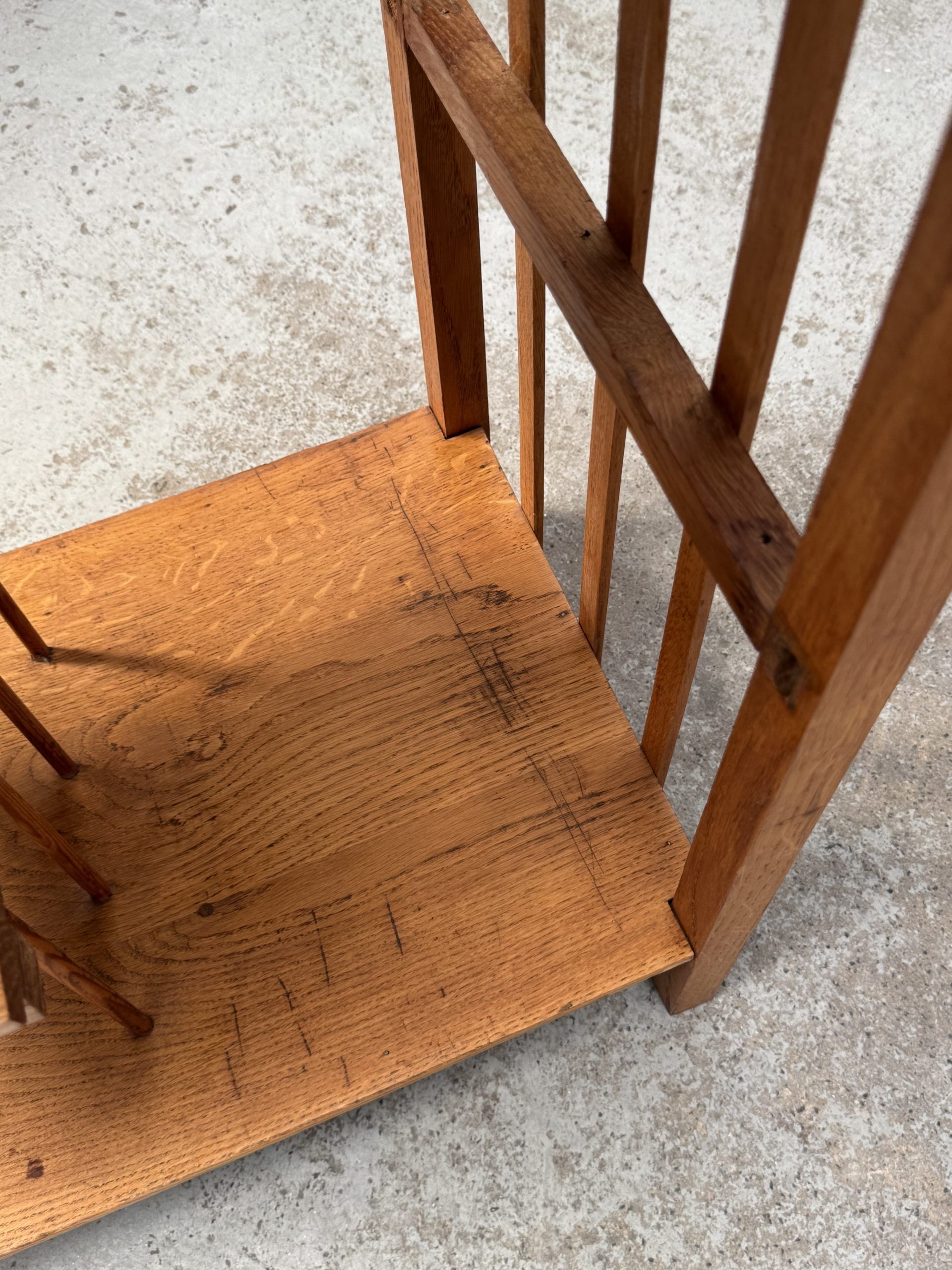 Wooden shelf