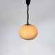 Vintage Dutch design mushroom pendant by Dijkstra, 1960s