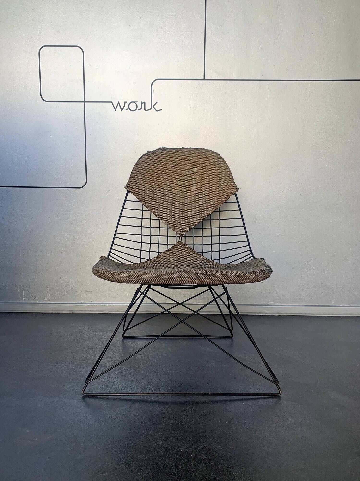 Cats Cradle Armchair LKR Charles & Ray Eames / Alexander Girard Herman Miller 1953