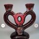 Candelabrum with 2 branches Vallauris