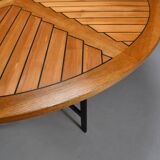 Round Dining table by Olle Pira. 1970s, Sweden