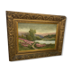 Oil on canvas by V Vezien