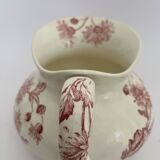 Pitcher, old chrysanthemum jug, Longwy