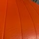Duo of chair and stool 1970 orange and chromes
