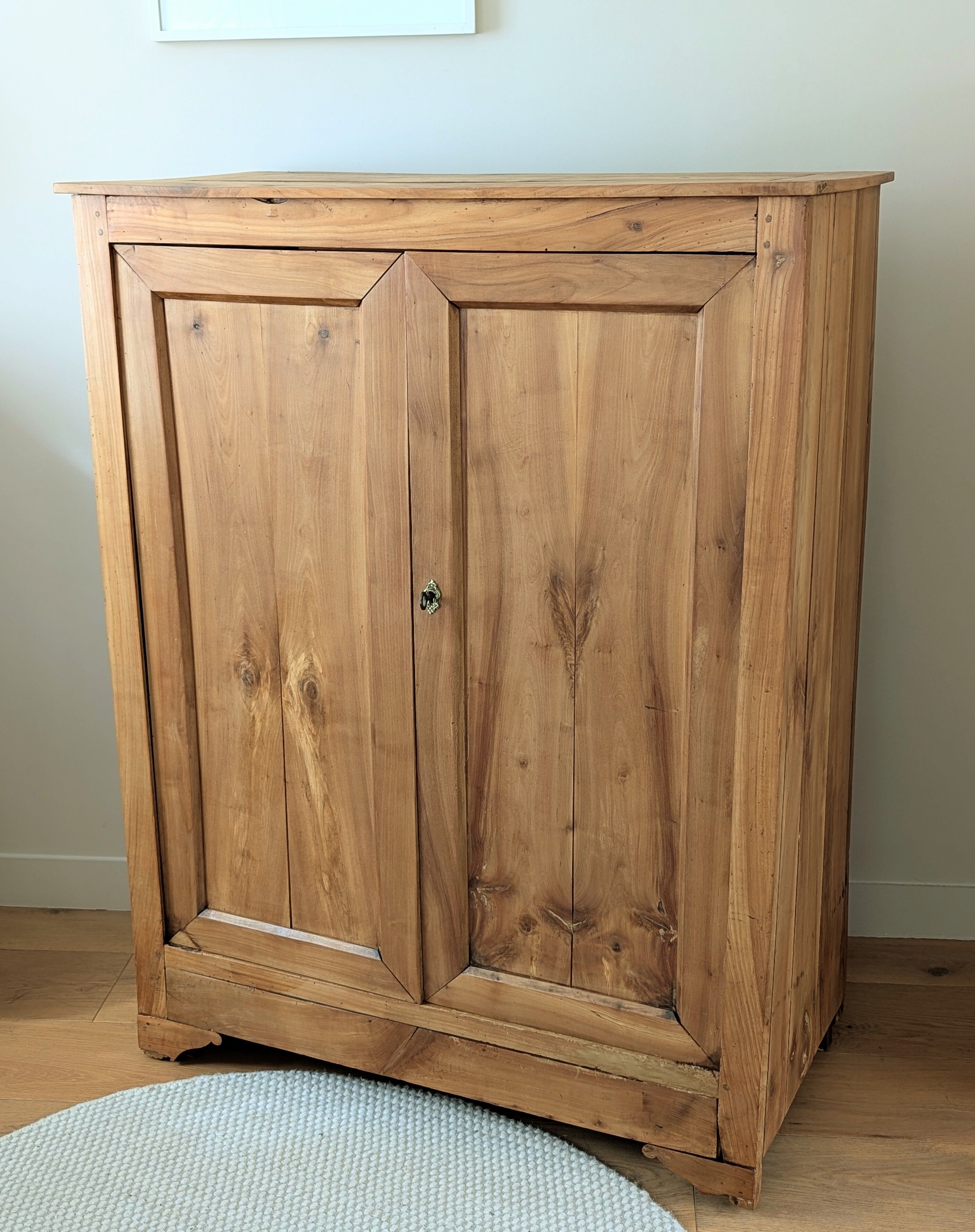 Antique solid wood sideboard