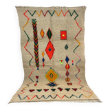 Handmade moroccan berber carpet 255 x 155 cm
