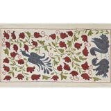 Hand-knotted rug, vintage Turkish rug 51x91 cm