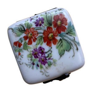 Boite pilulier porcelaine