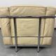 White leather club chairs LC2 by Le Corbusier for Cassina