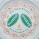 Old service 7 cheese plates brand saint amand art table collection