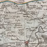 Old map of Meaux