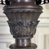 Pair of Bronze Pedestals, Italy, 19th Century