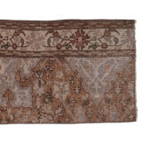 Turkish Oushak rug runner 62 x 238 cm
