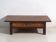 Antique Japanese coffee table with a through drawer in keyaki – Japan, circa 1920.