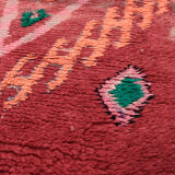 Boucherouite carpet 86x215 cm