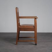 Pair of Amsterdam School Art Deco armchairs, Netherlands, 1930s