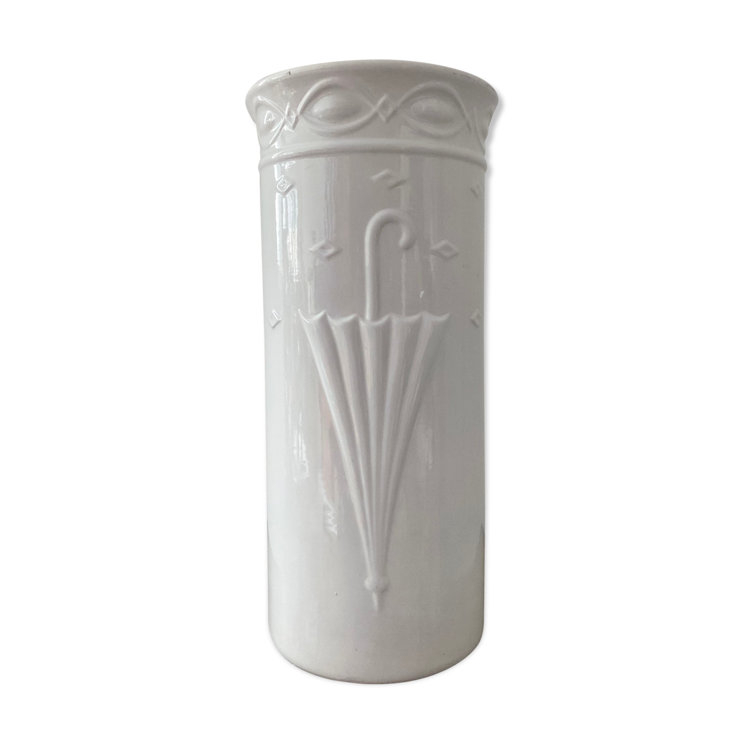 Umbrella holder Scheurich ceramic Germany 70s