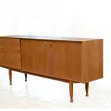 Scandinavian vintage sideboard in teak 1960s
