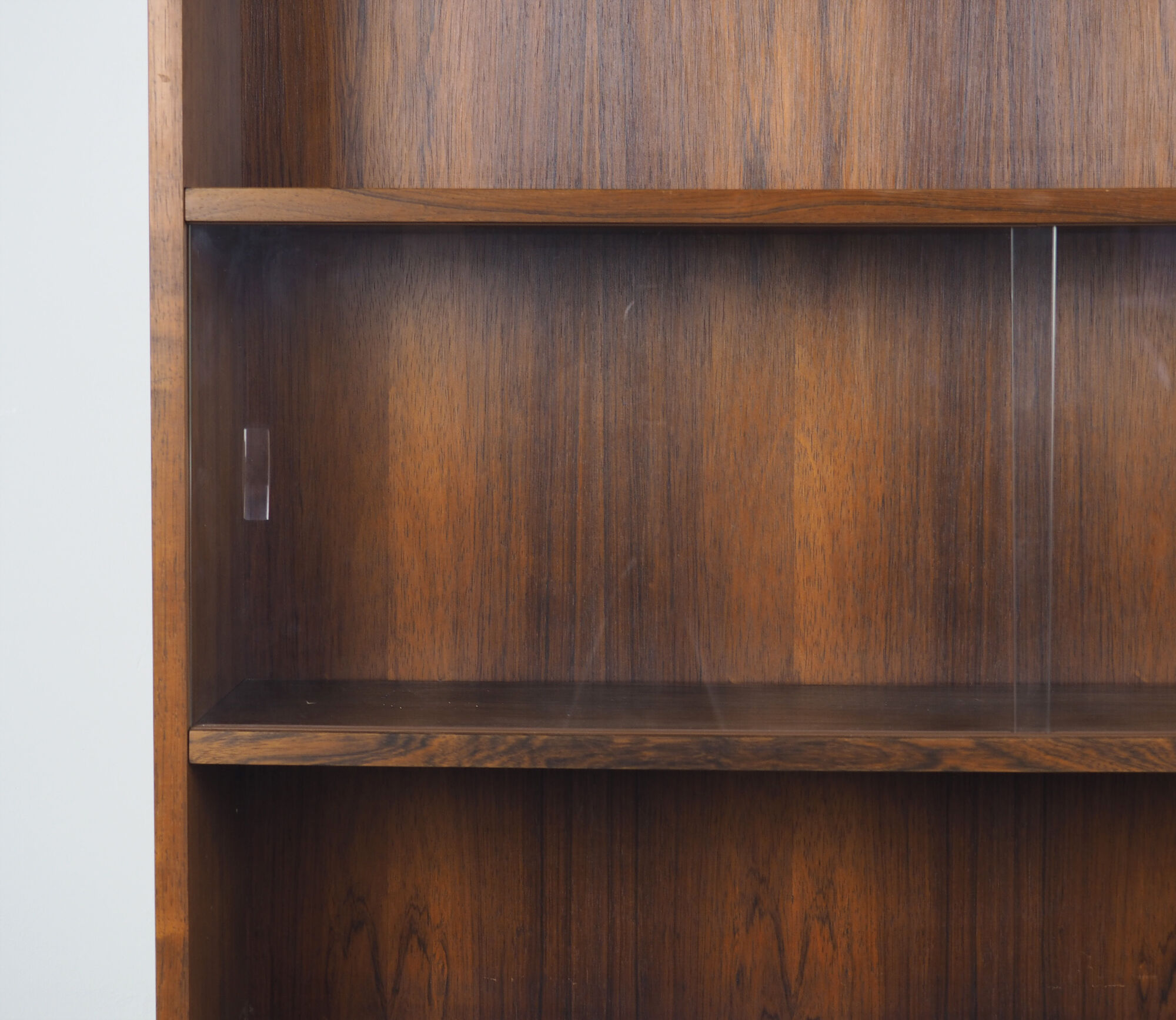 Bookcase with glass 1960
