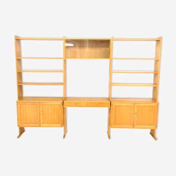 Bibliothèque système en chêne, Möbel-Ikea, Suède, 1960