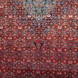 Antique Persian Bidjar handmade rug 7.5' x 10.11' 1920s - 1C1210