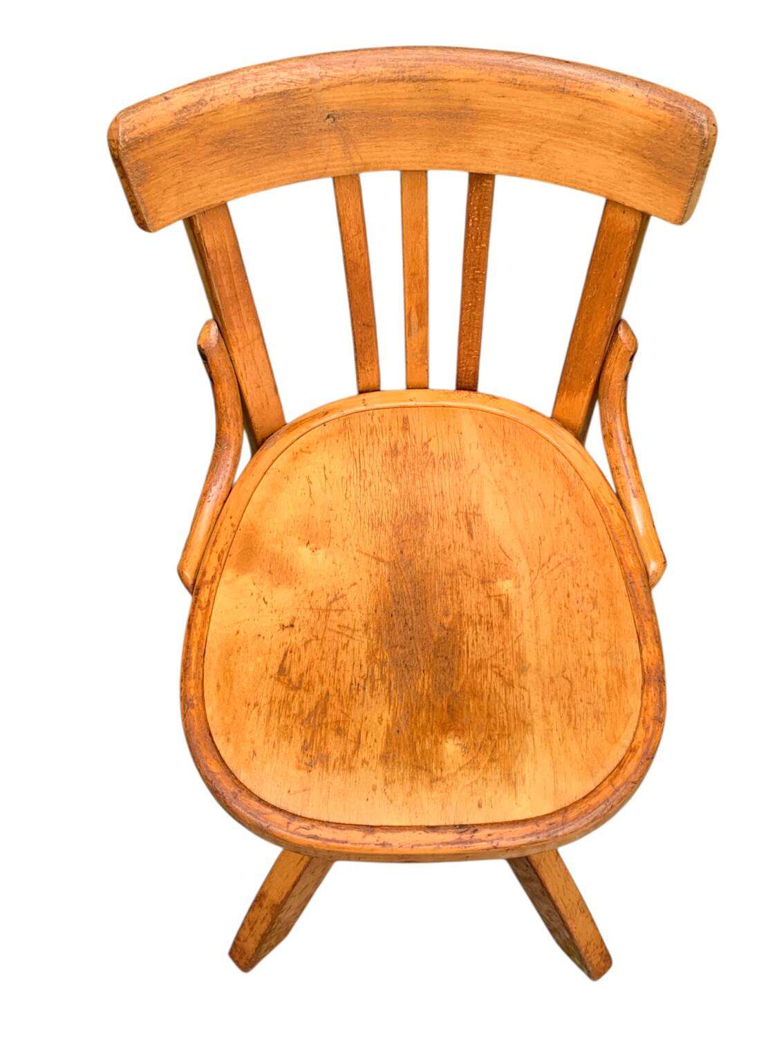 Pair of Baumann rotating screw chairs 1960