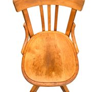 Pair of Baumann rotating screw chairs 1960