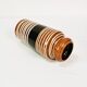 Ceramic, modernist vase, Scheurich, Germany, 1960s.