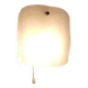Midcentury wall sconce Kalmar in frosted ice glass, Austria, 1960s