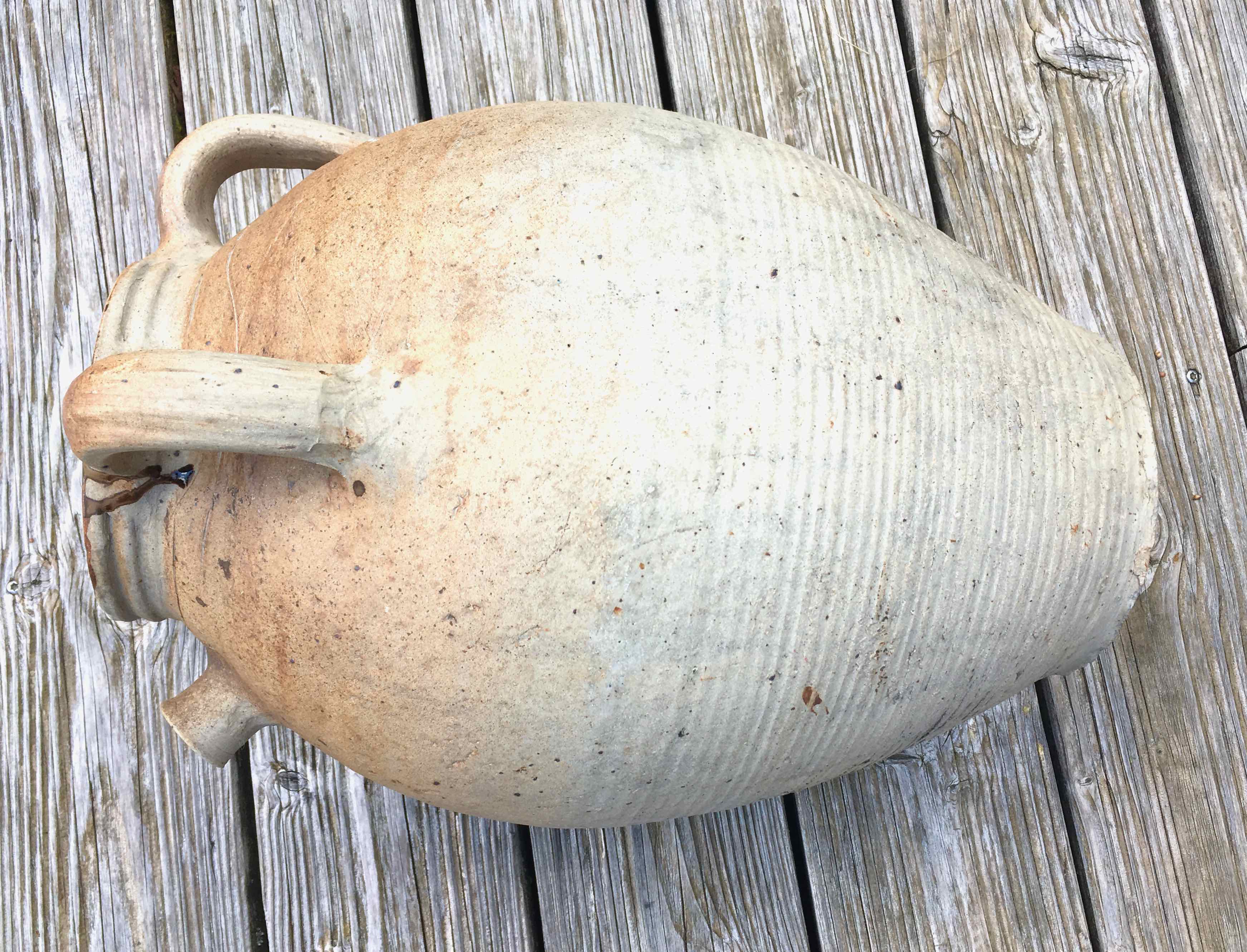 Antique terracotta jar