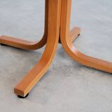 Vintage round dining table | table | bistro table | 1970s