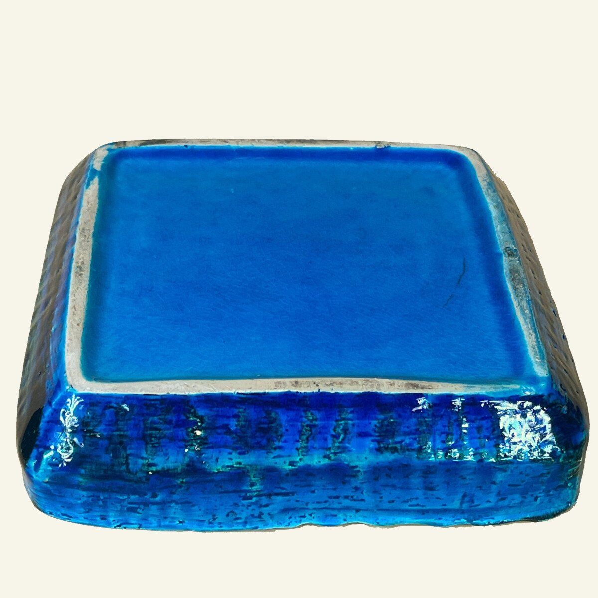 Aldo Londi for Bitossi - Rare Ashtray in Rimini Blu - 1960s
