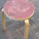 Alvar Aalto Artek Stool 60 Finland 1950s Vintage Birch Original Patina