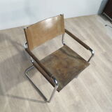 Leather chair MG5 Matteo Grassi